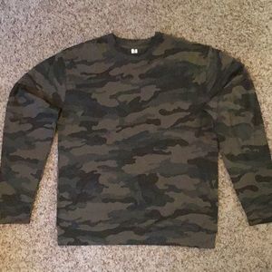 Camo Crewneck
